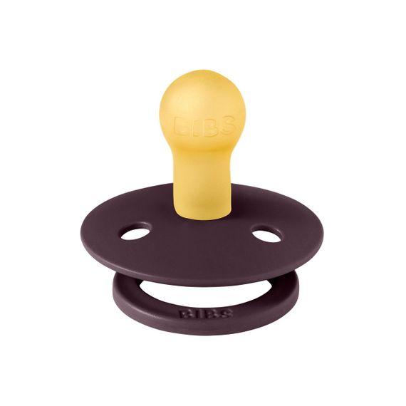 Соска пустушка BIBS Colour Latex кругла Holiday Bow 6-18 міс | Зображення 1