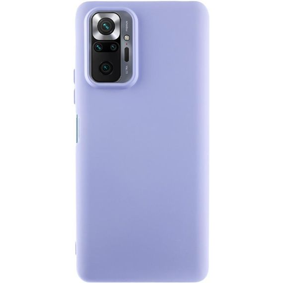 Чохол Silicone Cover Ummi Lakshmi (AA) для Xiaomi Redmi Note 10 Pro / 10 Pro Max Бузковий / Dasheen