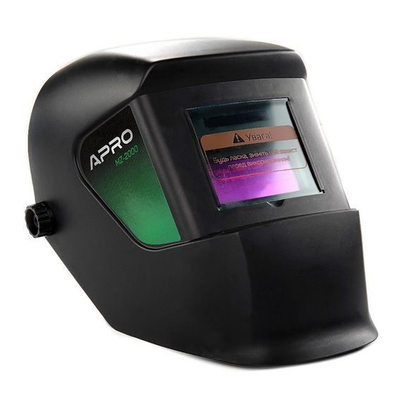 Маска зварювальника автоматична MZ-2000 APRO 4802701 | Зображення 1