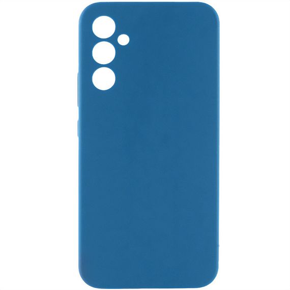 Чохол Silicone Cover Lakshmi Full Camera (AAA) для Samsung Galaxy A36 5G Синій / Denim Blue