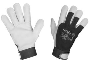 Рукавички захисні Neo Tools з козиної шкіри розмір 10 97-655-10