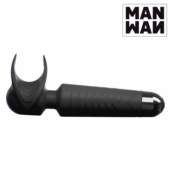 Мастурбатор-вібромасажер Manwan MAN.WAND, відмінно для пар, вібро-мінет, 20 режимів | Зображення 5