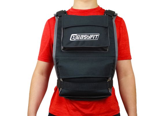 Жилет-обтяжувач EasyFit до 20 кг набірної з філерами (EF-WTV-200) | Зображення 3