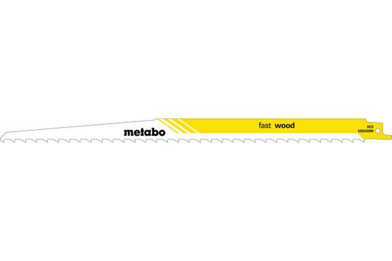 Полотно пилкове для шабельних пил Metabo «FAST WOOD», 300 X 1,25 мм 628242000