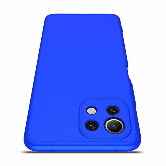 Чохол GKK 360 градусів для Xiaomi Mi 11 lite колір Синій | Зображення 2