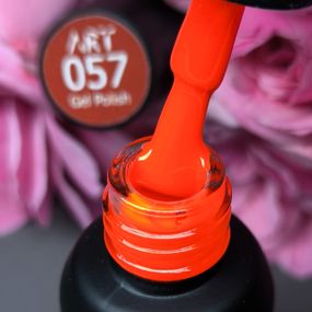 Гель-лак ART in detail 57 (неоновый оранжевый) 6мл