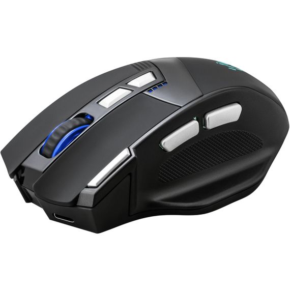 Мишка Defender Knight GM-885, бездротова, ігрова, 8кн., 3200 dpi., 400 mAh, чорна | Зображення 2