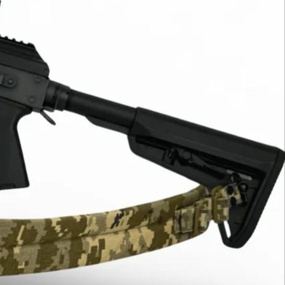 Ремінь двоточковий з широким наплічником  QD антабках для AR/АК піксель | Зображення 1