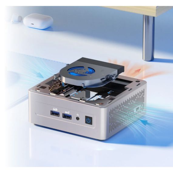 Комп&#039;ютер GEEKOM Mimi PC A5 / Ryzen7 5825U, 16, 512, W11Pro (GMA5R75825U-16512-EU) | Зображення 2
