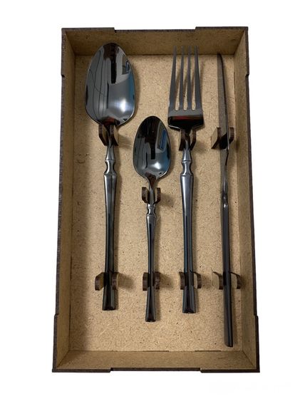 Набір столових приборів Graphite (на 6 персон) | Зображення 2