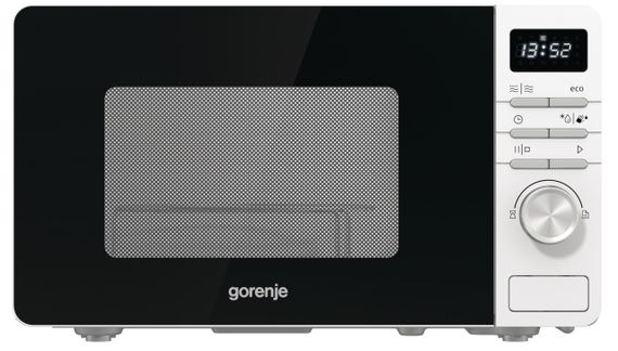 Микроволновая печь Gorenje MO20A4W / 20 л/800 Вт./электронное упр./LED-дисплей/белая (MO20A4W)