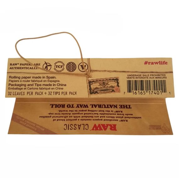 Папір RAW Classic Connoisseur King Size Slim | Зображення 1