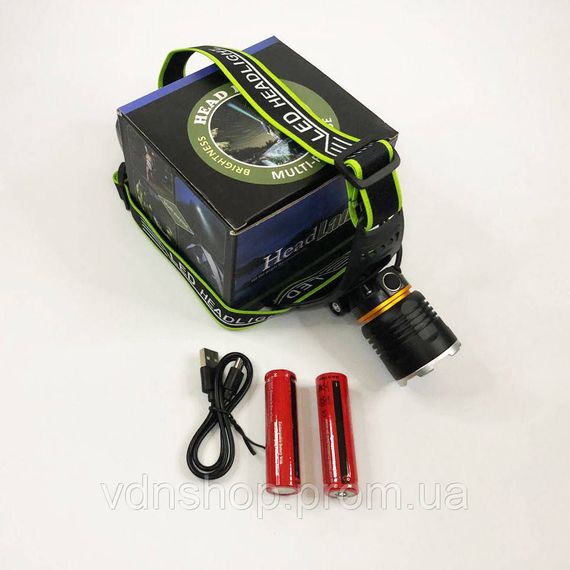 Яскравий світлодіодний потужний ліхтар Police BL-8003-P50, Ліхтар на лоб для будівельних робіт MW-63 | Зображення 6