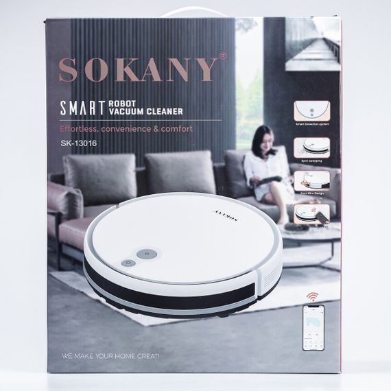 Робот-пилосос Sokany SK-13016 чорний | Зображення 6