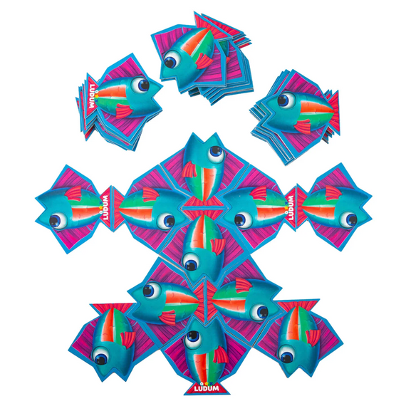 Дитяча настільна гра "Риболовля"  LD1049-54 українська мова Ludum | Зображення 1