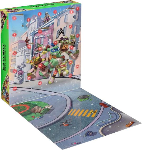 Адвент-календар Черепашки-ніндзя Teenage Mutant Ninja Turtles Advent Calendar оригінал Playmates Toys | Зображення 4