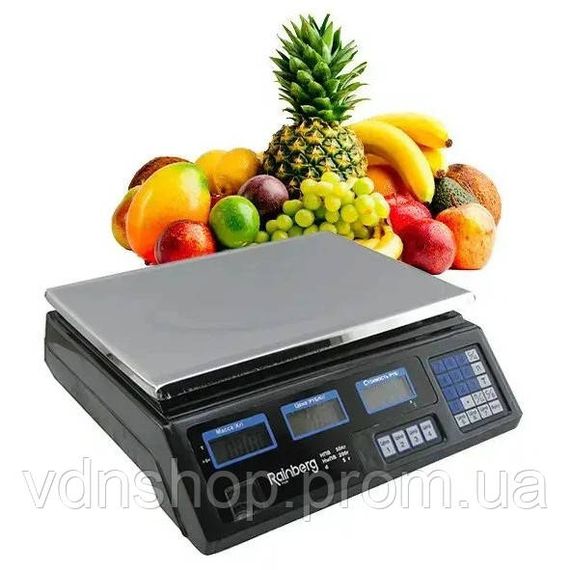 Ваги торгові підлогові, Торгові ваги електронні для зважування продуктів електронні 50 кг IZ-99