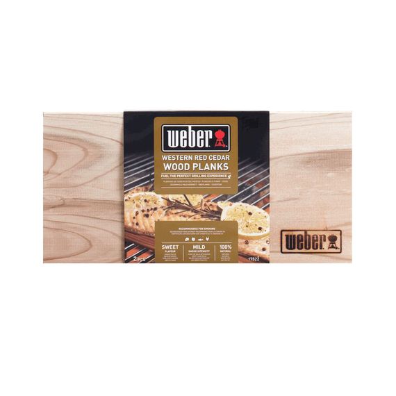 Планки кедрові для копчення (великі) Weber, 2 шт
