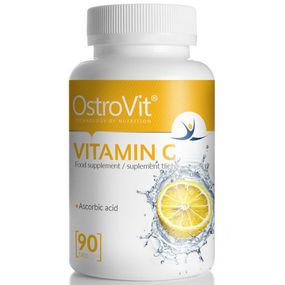 Витамин C для спорта OstroVit Vitamin C 90 Tabs