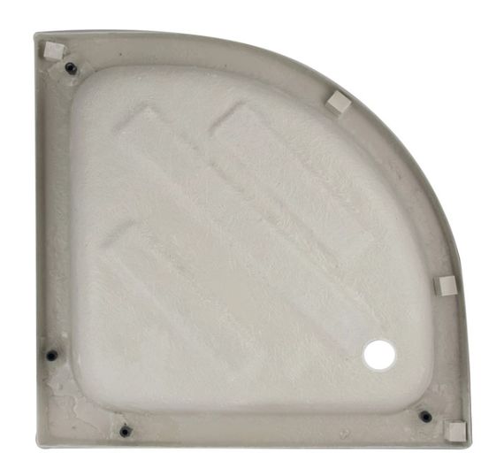 Набір Lidz Душова кабіна Latwa SC80x80.SAT.MID.GR напівкругла, скло тоноване 4 мм + Душовий піддон Kapielka ST80x80x26, з панеллю | Зображення 2