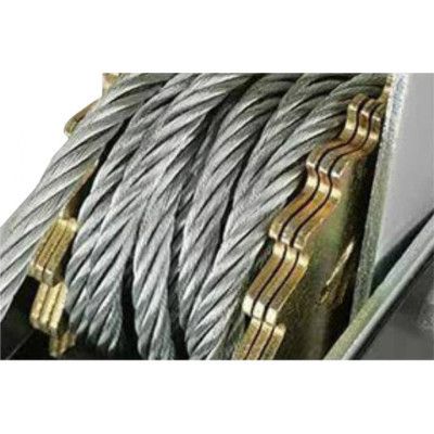 Лебедка Forte HP-2T, 2 крюки 2т, 2 передачі, 3 м трос (121869) | Зображення 1