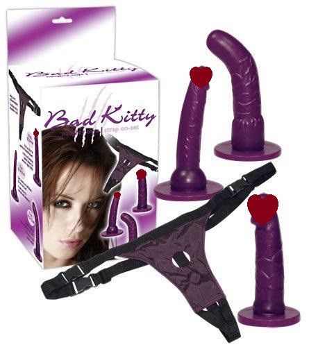 Страпон   BK Strap-On purple-Вібратор sexstyle