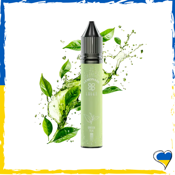 Жидкость для самозамеса Lucky Green Tea Lemonade 30 мл (5%) Лакки солевая заправка для вейпа сигарет