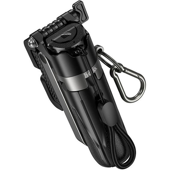 Монопод для селфи Hoco K27 mini трипод + съемный BT пульт Black | Зображення 6