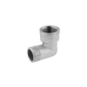 Угольник усиленный LexLine 1/2" ВЗ никелированный НК0122-1Вн