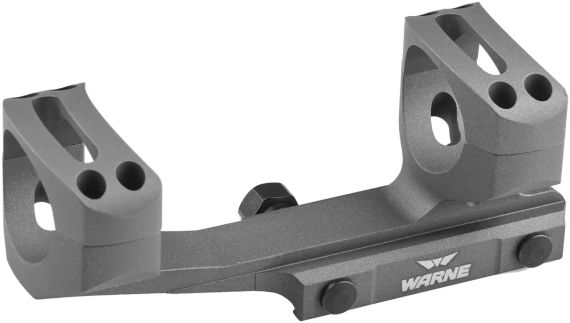 Кріплення-моноблок Warne X-Skeleton Mount. d - 30 мм. Ultra High. Weaver/Picatinny. Grey | Зображення 2