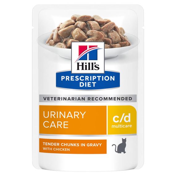 Корм Hill's Prescription Diet c/d Multicare вологий з куркою для котів із захворюваннями сечостатевих шляхів 85 гр