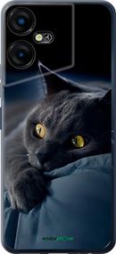 Чохол на Tecno POVA NEO 3 Димчастий кіт "825u-3140-2448"