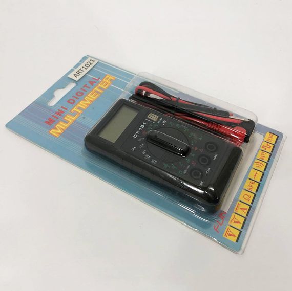 Мультиметр для проверки электроприборов DT-181, Мультиметр с высоким диапазоном измерений UZ-76 | Зображення 1