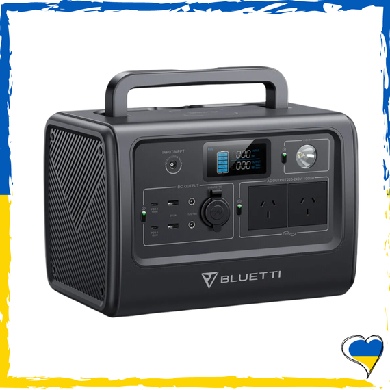 Портативна зарядна станція Bluetti PowerOak EB70, 1000 Вт, 716 Вт*ч
