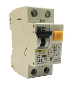 Автоматичний вимикач диференційного струму АВДс-18 2Р 16А 30мА тип АС 6 кА х-ка С Ny95506286