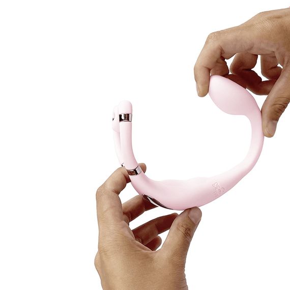 Смарт-вібратор для пар Adrien Lastic Venus + APP, подвійний, можна носити під одягом, 10 режимів | Зображення 8