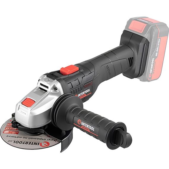 Болгарка акумуляторна потужна XPRO Lithium Power 24V з 2 акумуляторами та 3 колами (41238-15928_2352) | Зображення 2