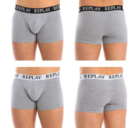 Чоловічі анатомічні труси боксери Replay (2 шт) | Зображення 1