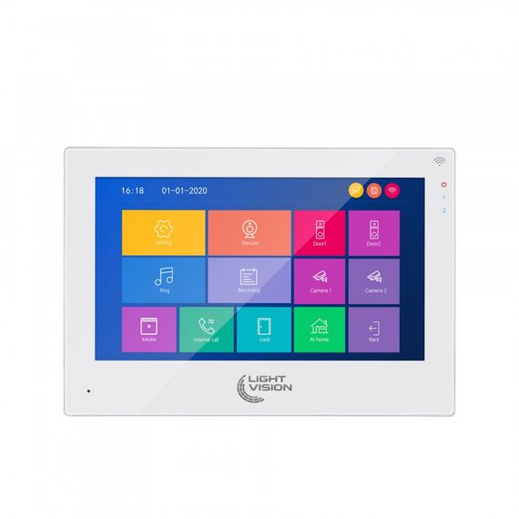 Видеодомофон LightVision SINGAPORE 7 Wi-Fi FHD | Зображення 2