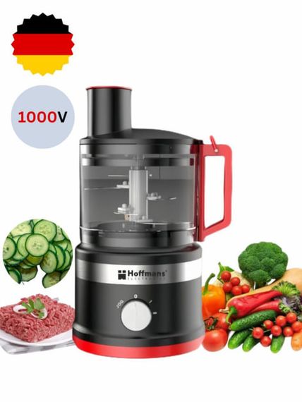 Кухонний подрібнювач Hoffmans Electronics HM-2076 • Універсальна овочерізка-чопер 1000W для кухні | Зображення 2