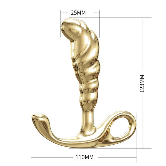 Масажер простати - Pretty Love Jack Zink Alloy Prostate Massager Sex Aura | Зображення 6