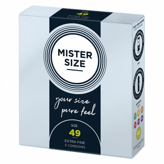 Презервативи Mister Size 49mm pack of 3