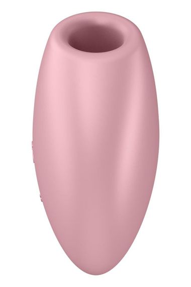 Вакуумний стимулятор-серце з вібрацією Satisfyer Cutie Heart Light Red Sex Aura | Зображення 2