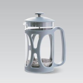 Френч-прес 800 мл Maestro MR-1663-800-BLUE блакитний скляний заварник для чаю та кави