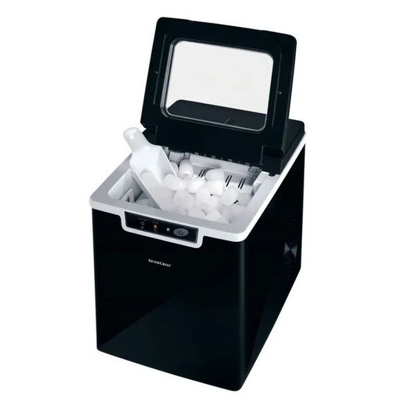 Льодогенератор для дому та бару Silver Crest SEMK 105 A1 1.8 л з індикатором додавання води та наповнення AK-73 | Зображення 2