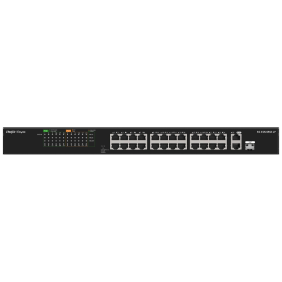 Ruijie Reyee RG-ES126FGS-LP PoE Коммутатор 26 портов неуправляемый
