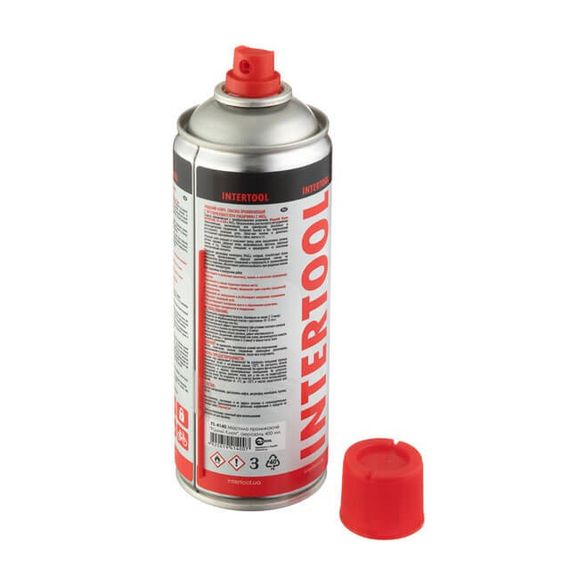 Мастило проникаюче "Рідкий Ключ", аерозоль 400 мл INTERTOOL FS-4140 | Зображення 1