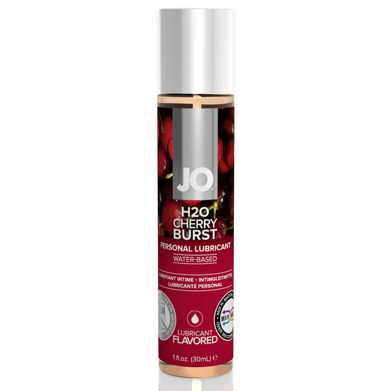 Оральный лубрикант JO H2O Cherry Burst, со вкусом вишни, 30 мл Sex Aura