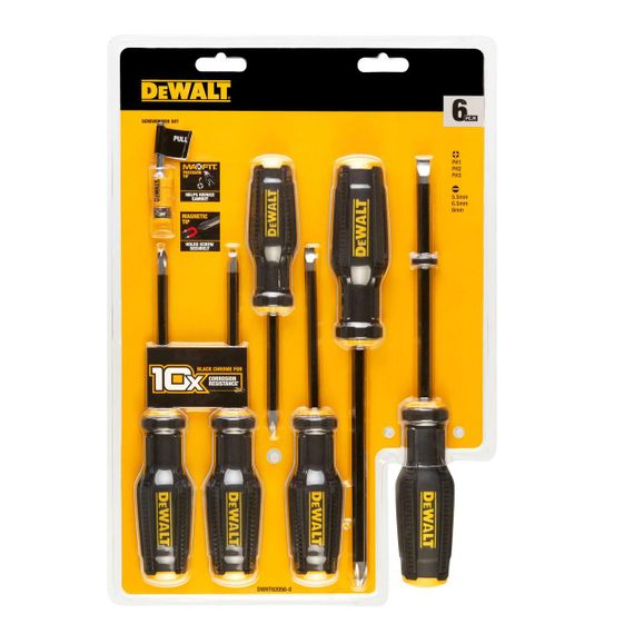 Набор отверток TOUGHSERIES™ MAX FIT®, 6 штук DeWALT DWHT62056-0 | Зображення 2