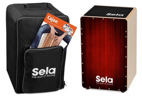 Кахон Sela Varios Bundle Red SE 128 EN